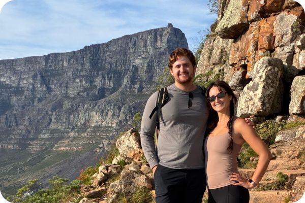 The Lobbs enjoying their TailorAfrica trip